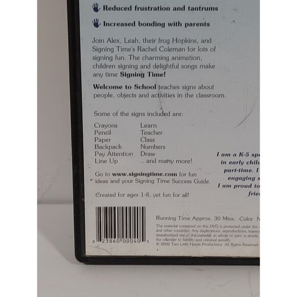 Signing Time! Vol. 13 Welcome To School DVD - Picture 7 of 10